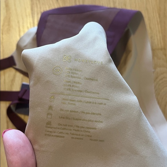 NWT Honeylove Fig Crossover Bra Sz 2X - Picture 4 of 5